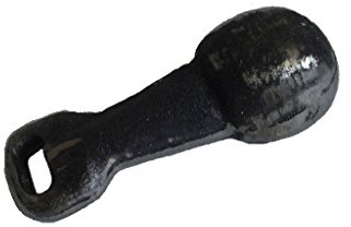 Brass Blessing Marine Bell Clapper - Great Sounding - Maritim/Nautisch/Boot/Yacht: