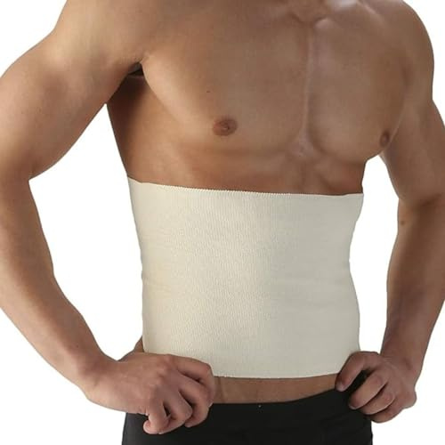 Spikenergy Electro Magnetotherapy Orthopädische Rückenstütze Lendenwirbel Band - h 24cm elastisch, Bauch, abzugsfähig Medizinisches Gerät - Made in Italy
