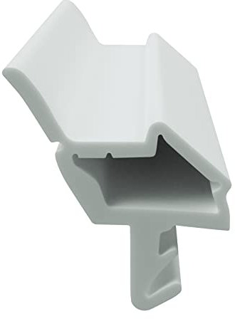DIWARO® Zimmertür-Dichtung ZT036 | weiß, beige, braun, grau und schwarz | 5 lfm für Zimmertüren und Innentüren. Zum Schallschutz und abdichten der Tür. Bestehend aus TPE (Thermoplastischen Elastomer)