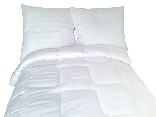 Wendre Allergiker Bettdecke Decke Antibakteriell Steppbett mit Milbenschutz Milbendicht Atmungsaktiv • gegen Hausstauballergie (200x200cm)