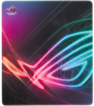 Asus ROG Strix Edge Tappetino per Mouse da Gioco, Verticale, Multicolore, 400 x 450 x 2 mm