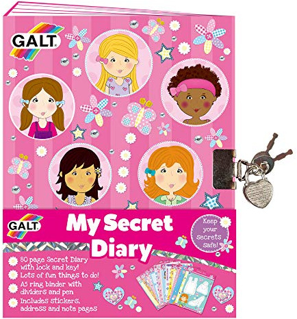 Galt Toys My Secret Diary, with Lock and Key