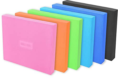 GORILLA SPORTS® Balance Pad - 47x40x5,5cm, für Gleichgewicht und Koordination, rutschfest, bis 100 kg Belastbar, Farbwahl - Balancekissen, Balance-Pad, Balance-Kissen, Koordinationstrainer