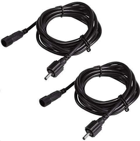 Cavo prolunga per giardino ECOWHO 2M LED, cavo per esterno impermeabile a LED per illuminazione da giardino (confezione da 2)