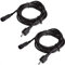 ECOWHO 2M LED Gartenleuchte Verlängerungskabel, Wasserdicht LED Außenleuchte Kabel für Gartenleuchte（2 Pack）.