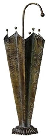 Schirmständer GUOYANHOME Retro-Regenschirmständer, Rostfreier Regenschirmhalter Aus Eisen, Dekorativer Aufbewahrungseimer Für Hotel-Einkaufszentrum-Café, Bronze