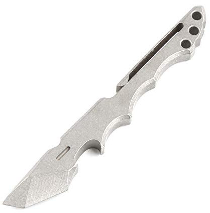 FANYCS Crowbar Korkenzieher Outdoor Survival EDC Multifunktionswerkzeug Brechstange mit Taschenclip von FANYCS (Stone Wash-Grey)