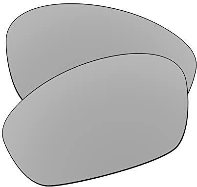 EZReplace Verres de rechange pour lunettes de soleil Oakley Straight Jacket 2007 (verres polarisés) – Compatible avec cadre Oakley Straight Jacket 2007 (métal argent)