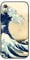 Berkin Arts Compatible with iPhone XR Premium Silicone Case Designs Japan Wave Famous Painting Soft Waterproof Comes with a Screen Protector (Katsushika Hokusai-The Great Wave of Kanagawa)