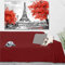 Byour3 - Sofaüberwurf 3 4 2 Sitzer Dicke Baumwolle Gemischter Sofa Cover Mehrzweck Sofabezug Auch Für Ecksofa L U Form Sofa-Couch Abdeckung Alles Abwaschbar Beständig (Panama Rot, 2 Sitzer)