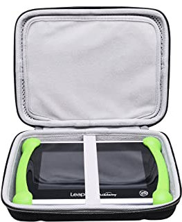 XANAD Hartschalen-Schutzhülle für Leapfrog Epic Academy Edition/Leapfrog LeapPad Ultimate Kids'Learning Tablet – Reise – schützende Tragetasche (grau)