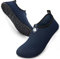 SIMARI Wasserschuhe Damen und Herren, schnelltrocknend, Barfuß, für Outdoor, Strand, Schwimmen, Sport, Yoga, Schnorcheln 503 Circular Blue, EU 38/39, SWS001