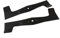 SECURA High Lift Messer Messersatz Rasentraktor kompatibel mit FAGA 60 64 Classic Celebration 102cm