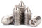CONPHERON Vis Sans Tete, Vis Pointeau Phillips/Rainure Croisée, Vis Sans Tête Conique en Acier Inoxydable 304,M3x3mm, 60 pcs