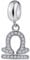 Waage Sternzeichen Charms passen Pandora Geburtstag Armband, 925 Sterling Silber Libra Zodiac Sign Halskette Anhänger, 12 Horoskop CZ Perlen, Geschenke für Ehefrau/Mutter/Sohn/Ehemann