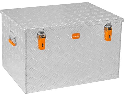 alubox Werkzeugkiste Riffelblech ABX-RL190 Aluminium 1,5mm Werkzeugkiste leicht und robust 190 Liter
