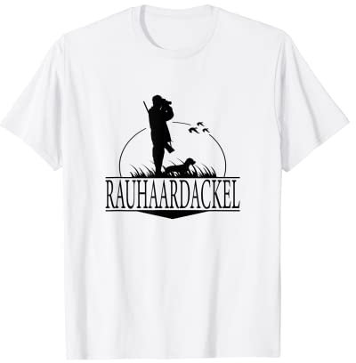 Rauhaardackel Jagdhunde Jäger Jagdhund Hunde T-Shirt