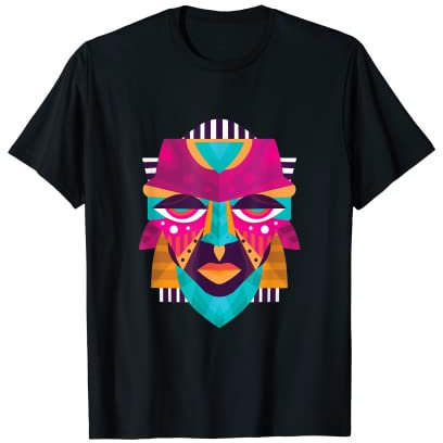 Azteken Maya Inka Mexiko modern Style Männer Frauen T-Shirt