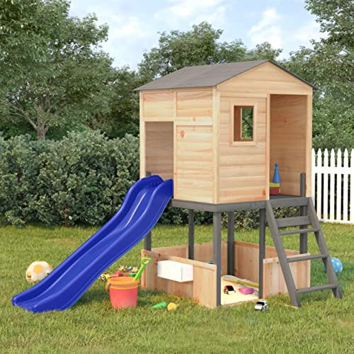 ZEYUAN Wooden Climbing Frame,Playhouse Accessories Outdoor,Outdoor Climbing Frames,Outdoor Playset Solid Wood Fir