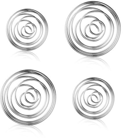 Shaker Balls 4 Stück Shaker Flasche Ball Edelstahl Protein Shaker Ball Mixer Ball Ersatz für Shaker, Trinkflasche (2 Größen)