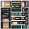 Vtopmart 25 PCS Office Desk Drawer Organizers Set, 4-Size Versatile Plastic Drawer Organizer Trays, Storage Bins for Desk Accessories Office Organizers and Storage, Bathroom, Makeup, Vanity, Black