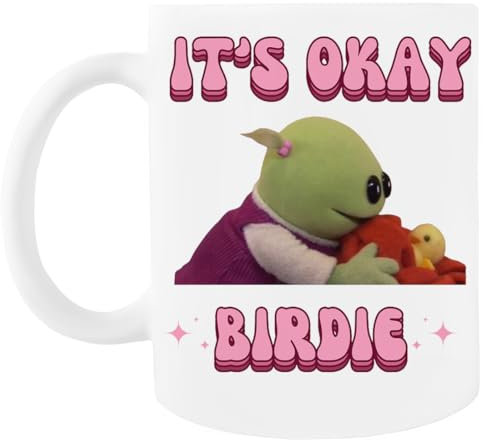 Generisch Its Okay Birdie Nanalan Wonderful Weiße Kaffeetasse Aus Keramik