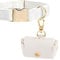 Personalisierte Hochzeit Ring Träger Tasche für Hundehalsband, Leder Hochzeit Ring Kissen Box für Haustier, Hund Ring Träger Hochzeit Ring Tasche Geschenk Vorschlag Verlobung Hochzeit Zeremonie Partei