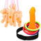 Cindeer Penis JGA Accessoires Set 1 Stück 18 cm Penis Werfen Ringe Kopf 12 Penis Wurfringe und 12 Penis Party Pfeifen Scherzartikel JGA lustige Penispfeife Junggesellinnenabschied Accessoire Halloween