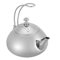 Tetera Tapot 1.5 Teaux en ACI (SILVER)