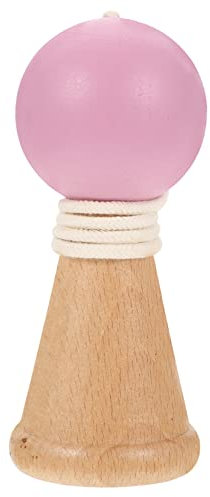 WOONEKY Kendama Spielzeug Aus Holz Für Junge Mädchen Interaktives Motorikspielzeug Zur Hand-Auge-koordination Langlebig Und Sicher Fördert Geschicklichkeit Und Konzentration Spielerisches