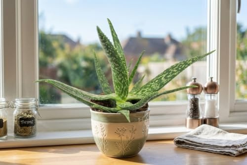 Echte Aloe Vera,medizinisch,ca.40cm, üppige Pflanzen,im13er Topf
