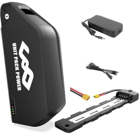 UnitPackPower Ebike Akku 36V 48V 52V 25Ah 20Ah für Bafang Mittelmotor-Kit für Vorder- und Hinterrad 500W 750W 1000W 1500W 2000W -Lithium Ion Batterien