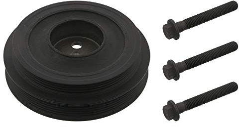 febi bilstein 36626 Riemenscheibe (entkoppelt) für Kurbelwelle, mit Schrauben, 1 Stück