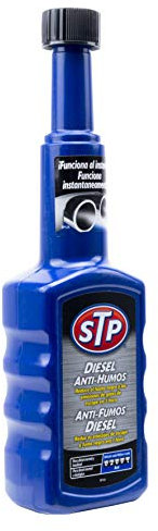 STP Antihumos Diesel, Elimina Humo Negro y Emisiones Nocivas Rápidamente, Limpia Sistema de Combustible e Inyectores, Mantiene Eficiencia y Reduce Costos Operativos, 200 ml