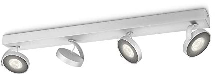 Philips myLiving Clockwork LED Spotbalken, 4-flammig, aluminium 531744816