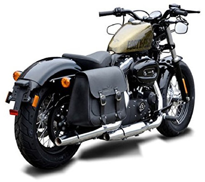 Packtasche für Motorräder Boston 20 Liter verschiedene Modelle Harley Davidson rechte Seite Buffalo Bag.