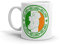 Ireland Irish Flag Map 10oz Coffee Tea Mug #4930