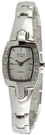 OSCO Steel Edelstahl Damen-Armbanduhr 4351 (Silber/Silber)