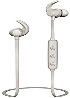Hama Thomson WEAR7208GR Bluetooth Sport In Ear Kopfhoerer In Ear Headset, Lautstaerkeregelung Grau, 00132641