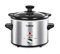 Tower T16020 Infinity Compact Slow Cooker with Keep Warm Function, 1.5L, 120W, Stainless Steel