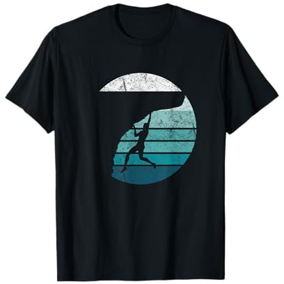Bouldern Bergsteigen Freiklettern Klettern T-Shirt T-Shirt