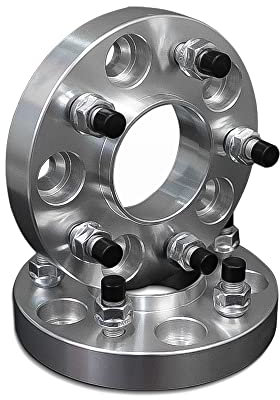 M MODAUTO Separador Ruedas del Vehículo, Espaciador de Ruedas, con Pernos Específicos, Anclaje 5x100, Grosor 20mm, Buje 54.1, con Doble Tornilleria, con Centrador, Modelo F361BC