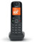 Gigaset AS690HX Téléphone Portable avec Fonction Mains Libres de Haute qualité, Clavier éclairé et Grand écran, liste Noire, Journal d’appels passés, reçus et manqués, Version Italienne