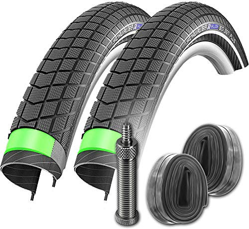 2X Schwalbe Big Ben Plus GreenG E50 Reflex SS 29x2,15 55-622mm sz +DV Schlauch