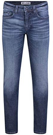 MAC JEANS Herren Ben Jeans, H687 Dark Indigo Heavy wash, 36/36