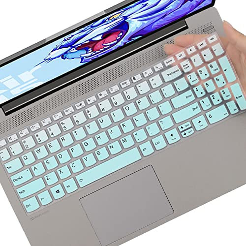 Funda de teclado para Lenovo Ideapad 5 de 15.6 pulgadas / Ideapad 5i 15.6 pulgadas / Ideapad 5i 15.6 / Ideapad Flex 5 15.6 / Ideapad Slim 7 15 15.6 pulgadas | Nuevo Lenovo Ideapad Flex 5 15 15.6/Yoga