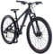 BIKESTAR Hardtail Aluminium Mountainbike Shimano 21 Gang Schaltung, Scheibenbremse 27.5 Zoll Reifen | 14 Zoll Rahmen Alu MTB | Schwarz Rot