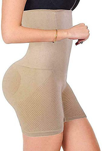 Boolavard Miederhose langbein Bauchweg Shape Hose Stützt Hebt 34-46+ Miederfunktionswäsche, Bauch Weg, Po Lift; Shape, Slim, Schlank (as3, Alpha, x_l, Regular, Regular, Beige)
