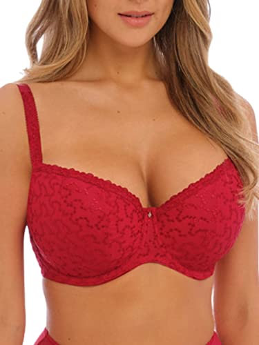 FANTASIE Ana Half Cup Bra Red Red 30FF