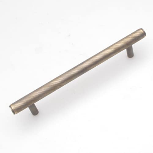 Castelion® Knurled Antique Brass Finish Cabinet Handle 170mm